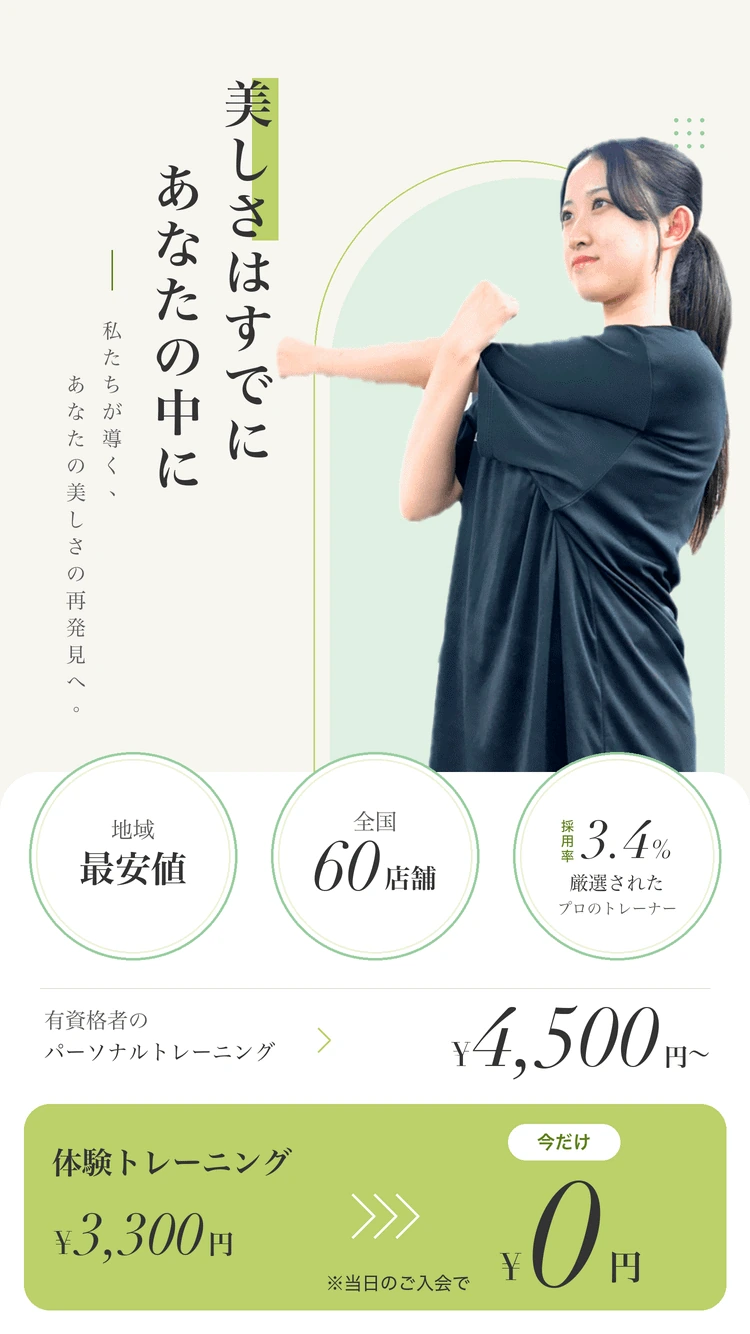 パーソナルジムWELL-FIT東戸塚店
特徴
